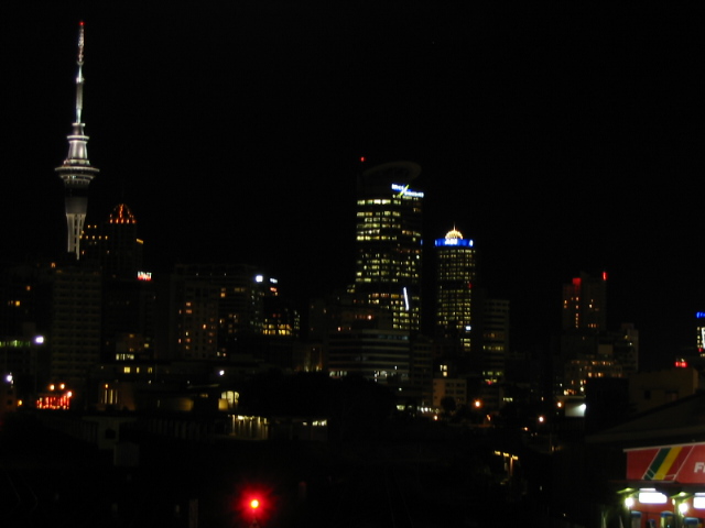 Auckland Skyline (view from our window)